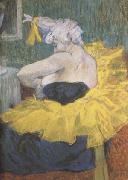 Henri de toulouse-lautrec The Clowness Cha-U-Kao (mk09) oil painting reproduction